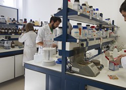 Laboratorio de análisis químico
